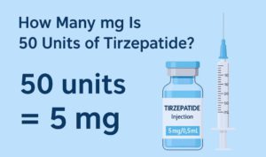 How Many mg Is 50 Units of Tirzepatide