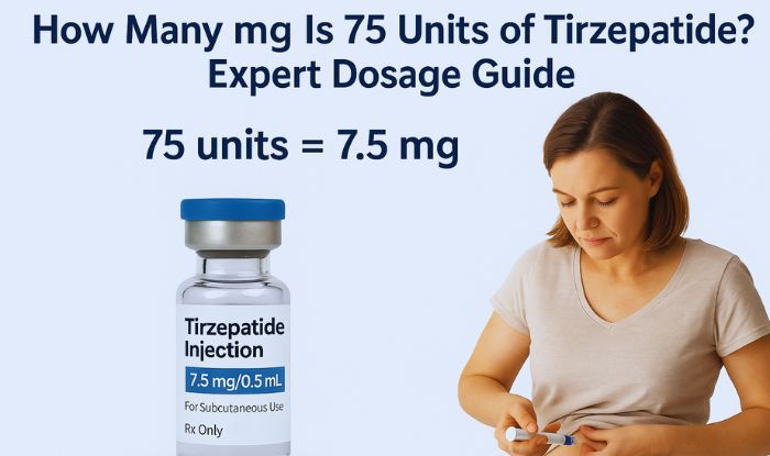 How Many mg Is 75 Units of Tirzepatide
