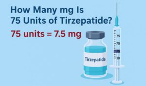 How Many mg Is 75 Units of Tirzepatide