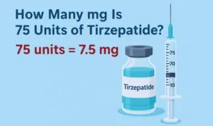 How Many mg Is 75 Units of Tirzepatide