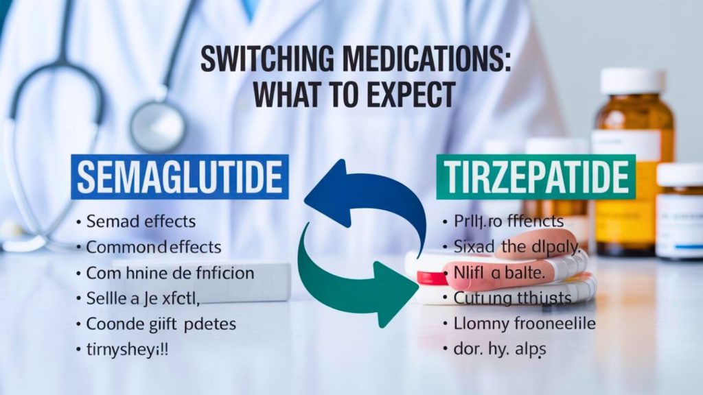 Switching from Semaglutide to Tirzepatide Side Effects