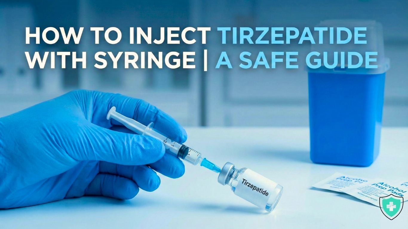 How to Inject Tirzepatide with Syringe | A Safe Guide - CMH HEALTHS