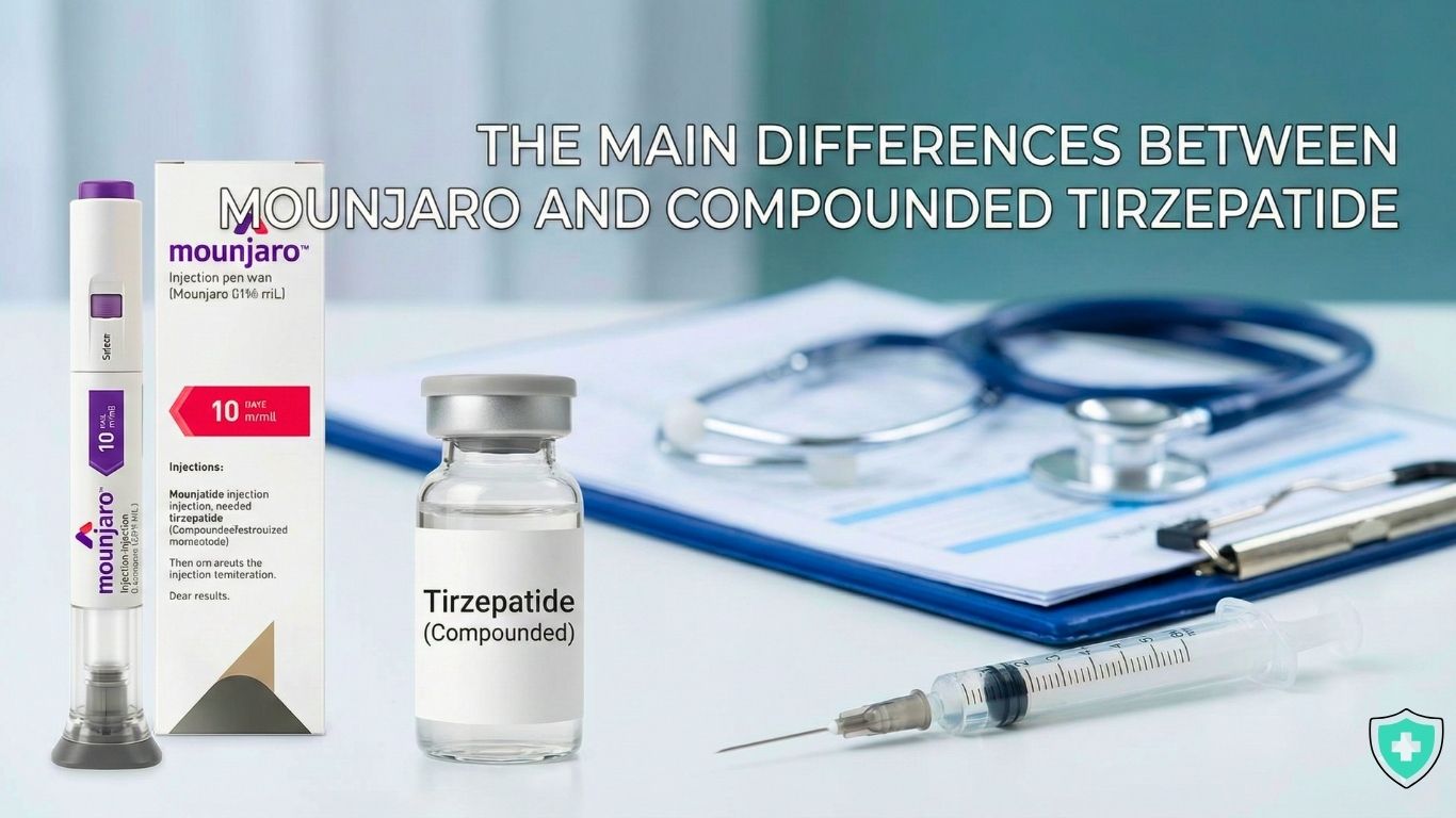 What is The Difference Between Compounded Tirzepatide and Mounjaro