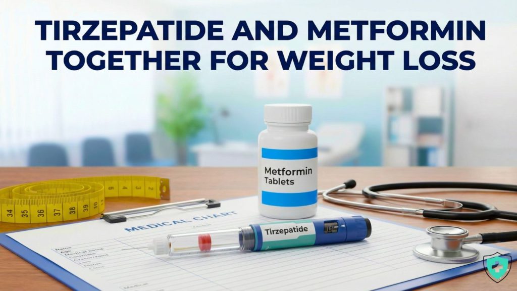 Tirzepatide and metformin together for weight loss