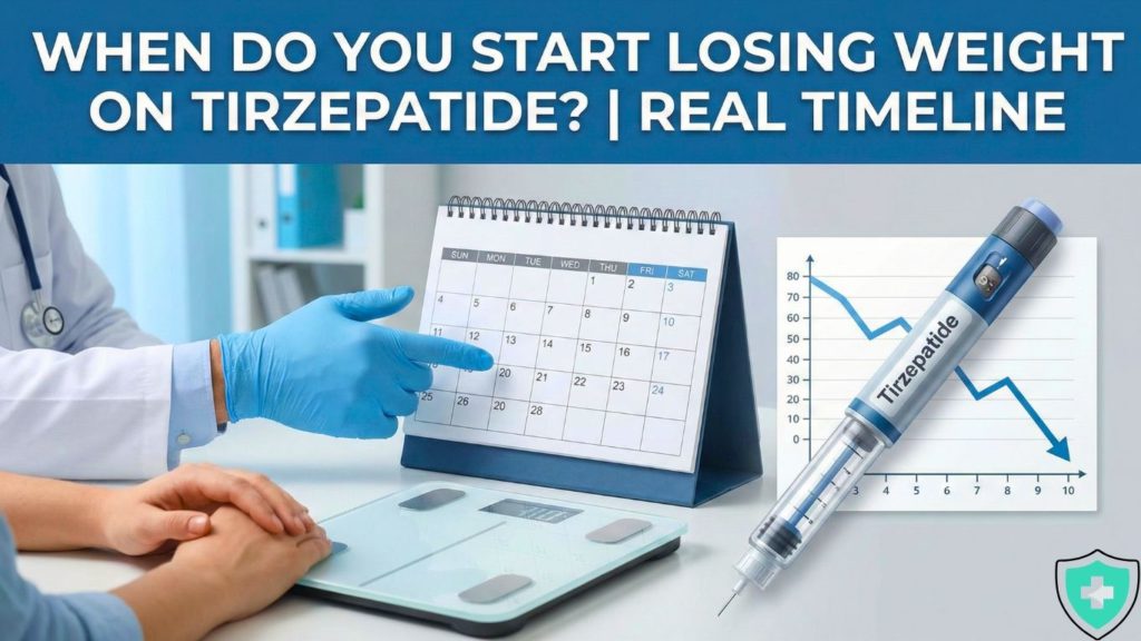 When do you start losing weight on tirzepatide