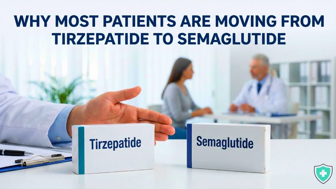 Can you switch from tirzepatide to semaglutide for weight loss