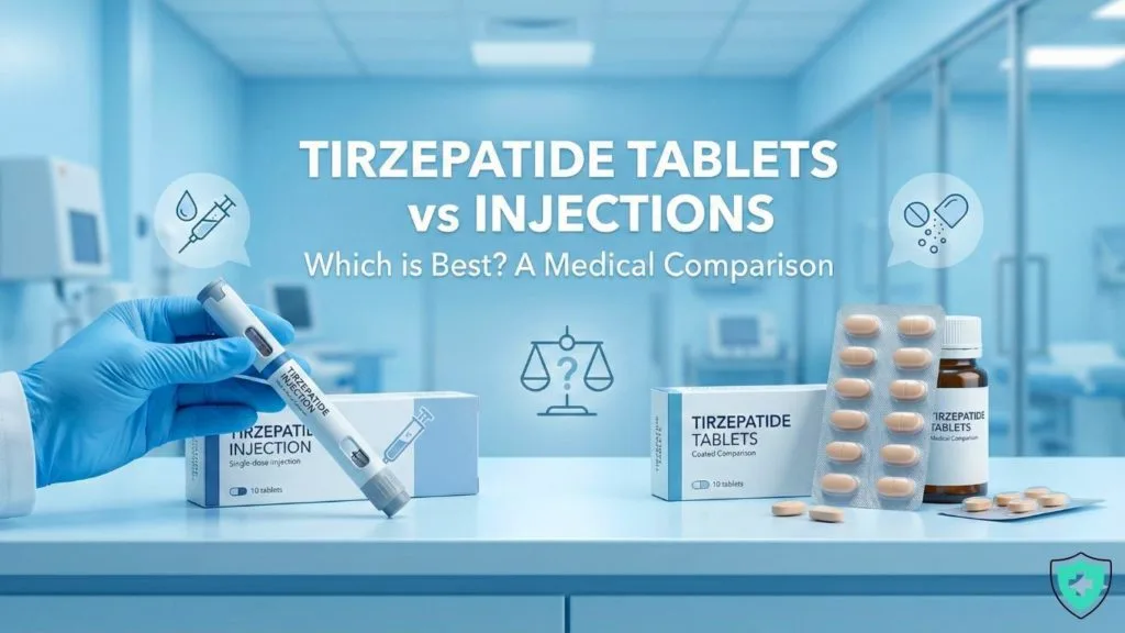 Tirzepatide Tablets vs Injections